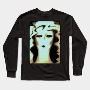 ART DECO AUTUMN Jacqueline Mcculloch Long Sleeve T-Shirt